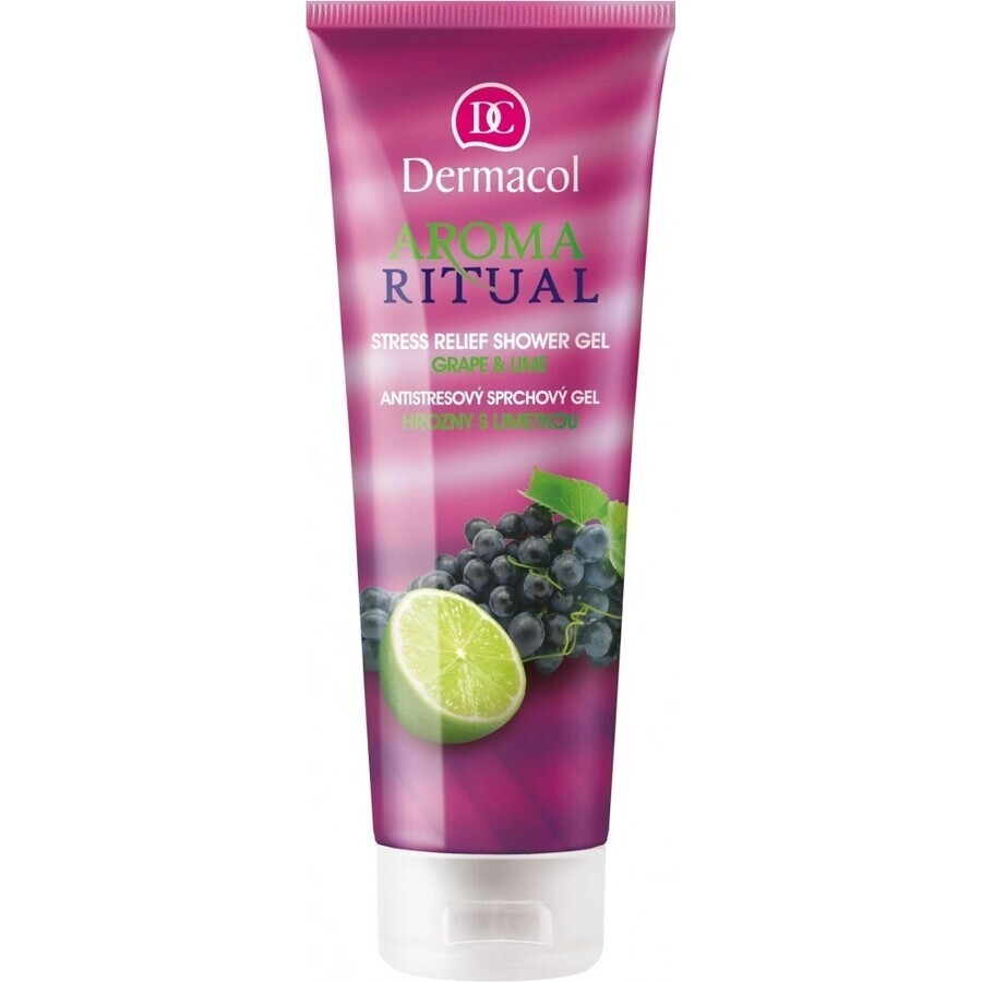 DERMACOL AROMA RITUAL Gel de duș Black Cherry 1×250 ml, gel de duș