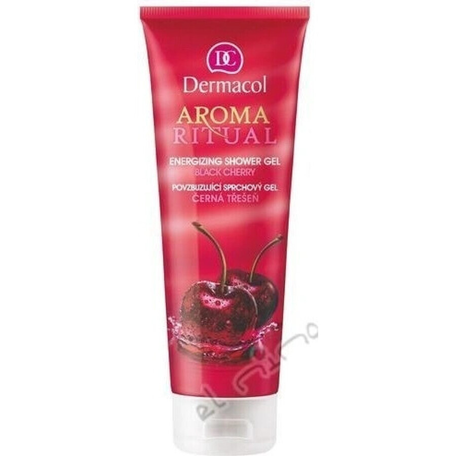 DERMACOL AROMA RITUAL Gel de duș Black Cherry 1×250 ml, gel de duș