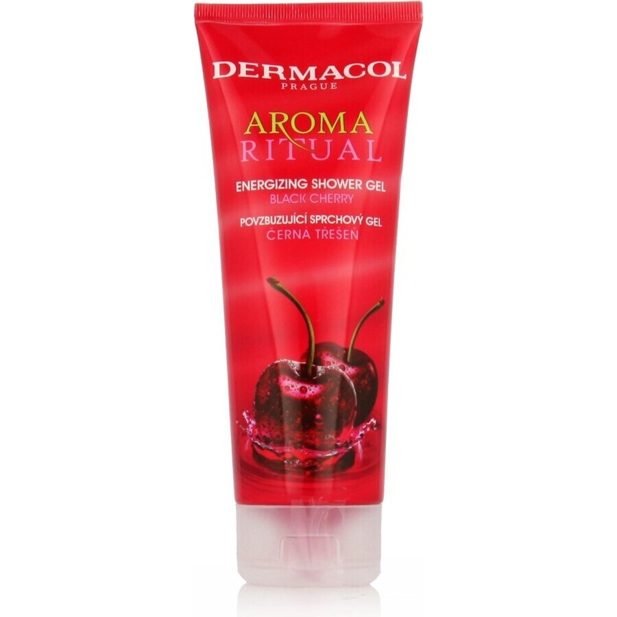 DERMACOL AROMA RITUAL Gel de duș Black Cherry 1×250 ml, gel de duș