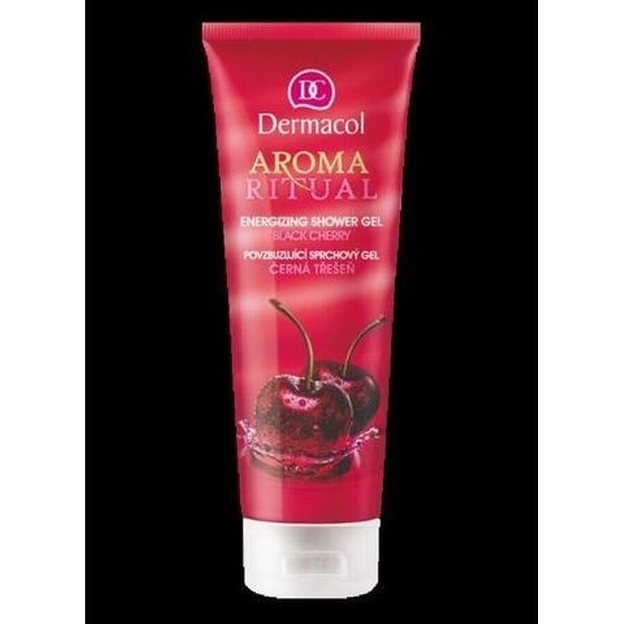 DERMACOL AROMA RITUAL Gel de duș Black Cherry 1×250 ml, gel de duș