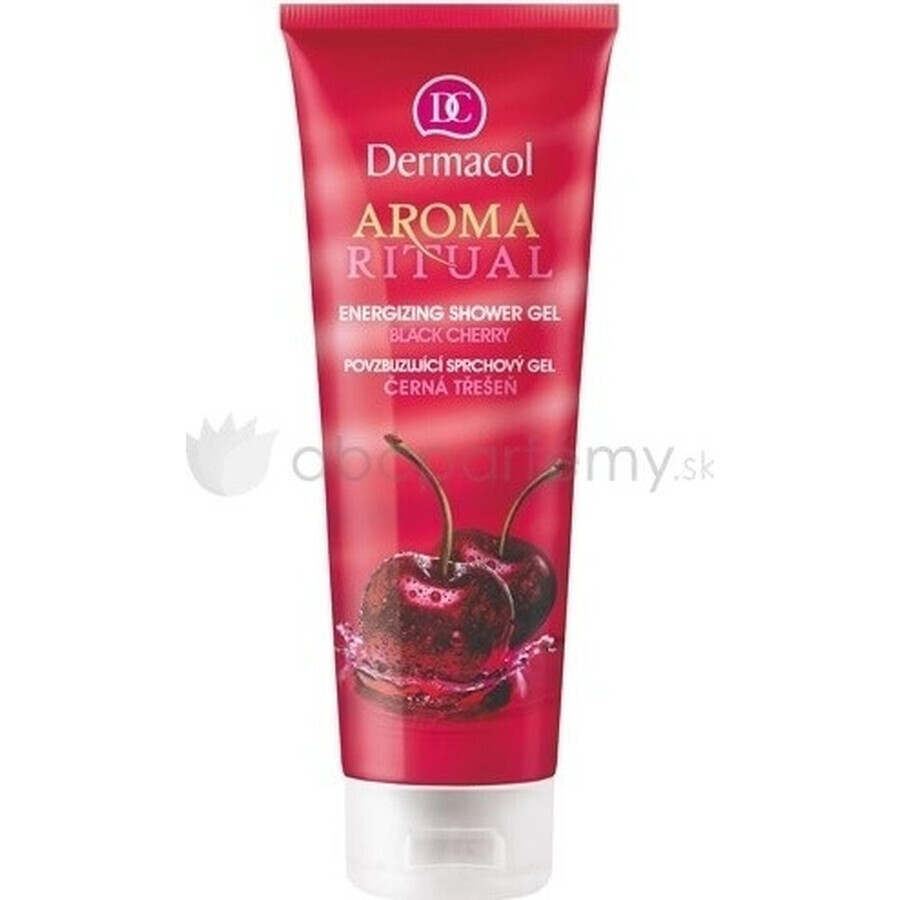 DERMACOL AROMA RITUAL Gel de duș Black Cherry 1×250 ml, gel de duș