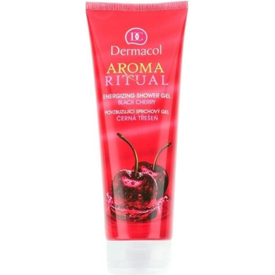 DERMACOL AROMA RITUAL Gel de duș Black Cherry 1×250 ml, gel de duș