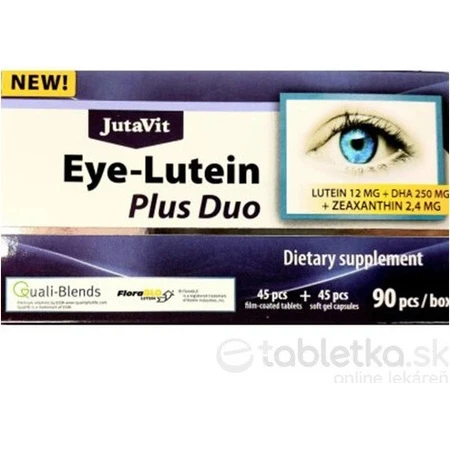 JutaVit Luteïne Complex Plus Duo cps 45 st + tbl 45 st, 1x1 set