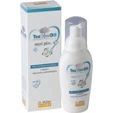 Dr. Müller Tea Tree Olie Intiem Reinigingsschuim 1x150 ml