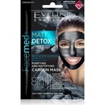 Eveline Facemed Matt Detox Face Mask 8in1 2×5 ml, masque de beauté