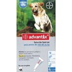 ADVANTIX SPOT-ON PES 4×4 ml, antiparasitair afstotend preparaat