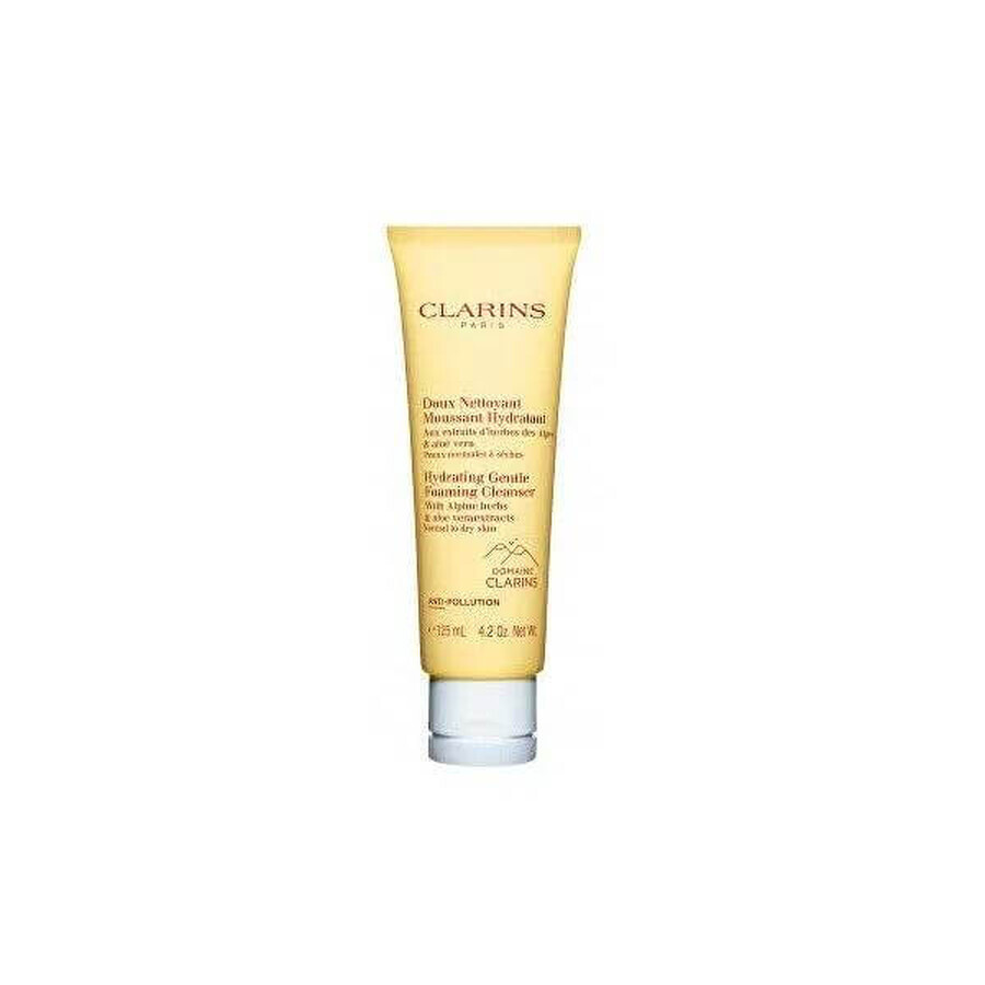 Clarins Gentle Moisturising Cleansing Foam for Normal to Dry Skin 1×125 ml, Reinigungsschaum