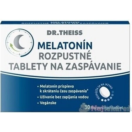 DR.THEISS Melatonin sleep tablets 1×30 tbl, sleep tablets