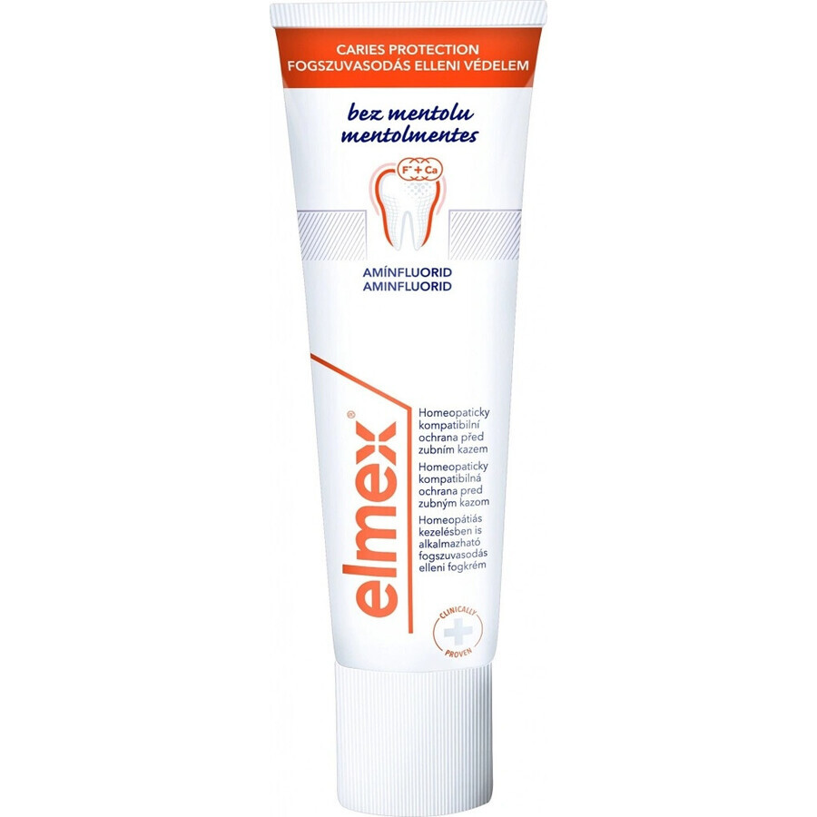 ELMEX MENTHOL-VRIJ TOOTH PASTE 1×75 ml, zonder menthol