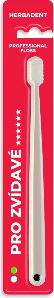 HERBADENT Professionele Tandenborstel 1×1 pc, tandenborstel