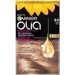 Garnier Olia permanent culoarea parului 8.0 Blond 1×1 set, permanent culoarea parului