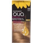 Garnier Olia permanent culoarea parului 8.0 Blond 1×1 set, permanent culoarea parului