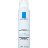 LA ROCHE-POSAY Deodorante fisiologico spray per pelli sensibili 48H 150 ml 1×150 ml 1×150 ml, deodorante