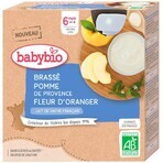 BABYBIO Sinaasappelbloesem appel brassé 4x85 g 4×85 g