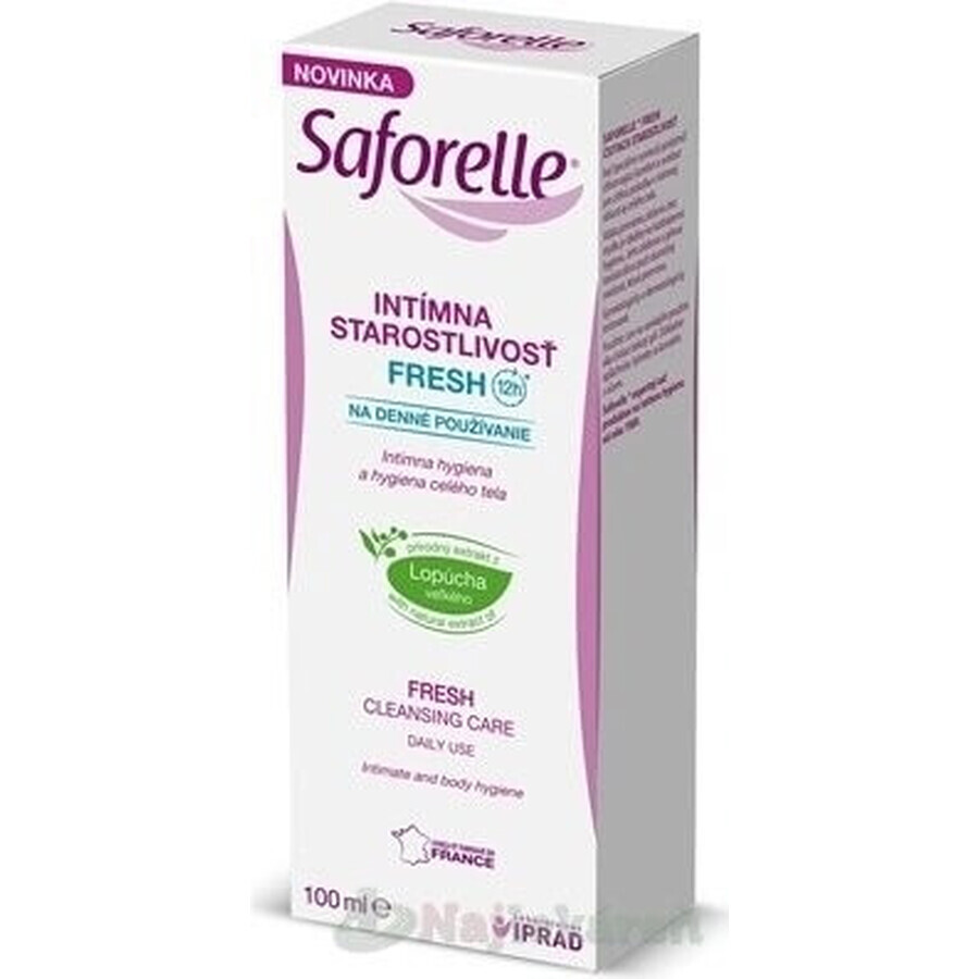 Saforelle intimate gel FRESH 1×100 ml, gel