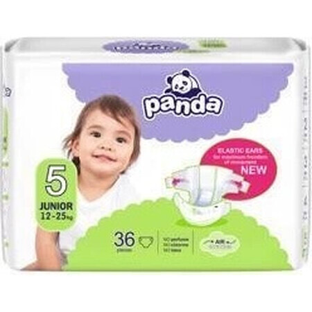 BELLA PANDA Wegwerfwindeln 5 Junior (12-25 kg) 36 Stück 1×36 Stück