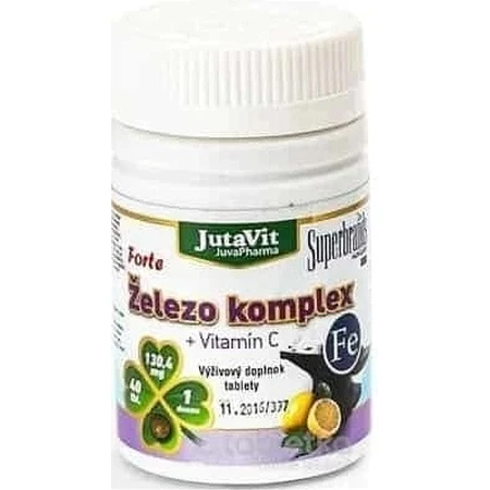 JutaVit IJzer complex tbl 1x40 stuks