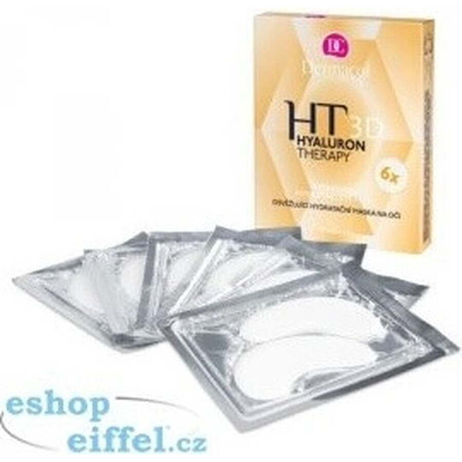 DERMACOL HYALURON THERAPY 3D Oogmasker 6×6 g, oogmasker