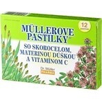 PASTIGLIE MÜLLER CON SKOR. MAT. FIGLIA E VIT. C 1×12 pz, per la tosse