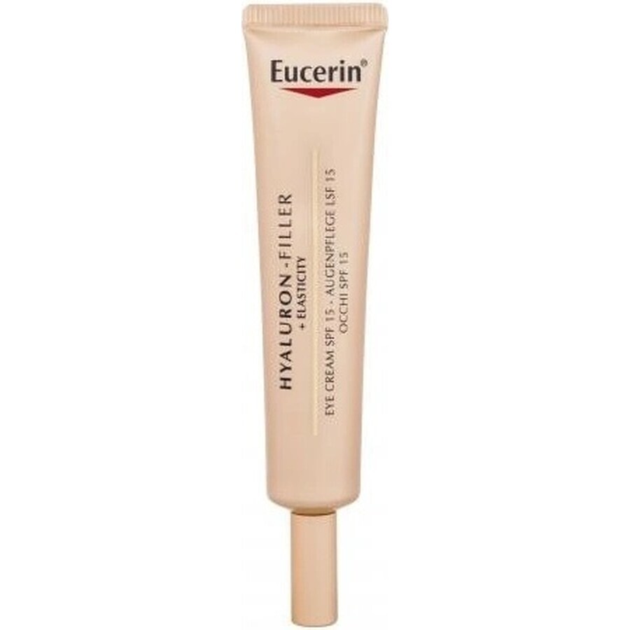 Eucerin HYALURON-FILLER+ELASTICITY Oogcrème 1×15 ml, SPF 15