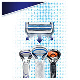 Razor + 2 refills, Gillette Skinguard Sensitive, P&amp;G