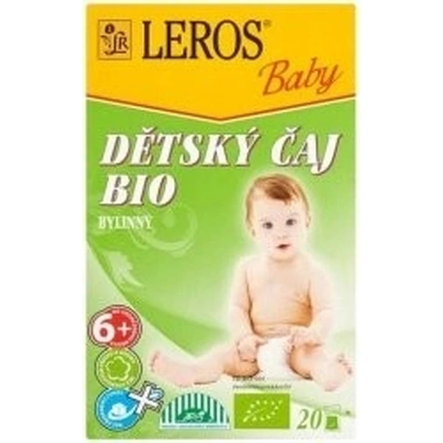 LEROS BIO CHILDREN'S HERBAL TEA+ 20×2 g, tisana per bambini