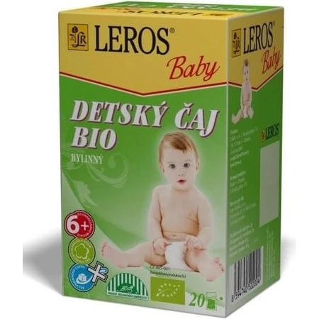 LEROS BIO CHILDREN'S HERBAL TEA+ 20×2 g, tisana per bambini