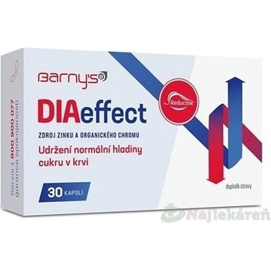 Barny's DIAeffect 1×30 cps, voedingssupplement