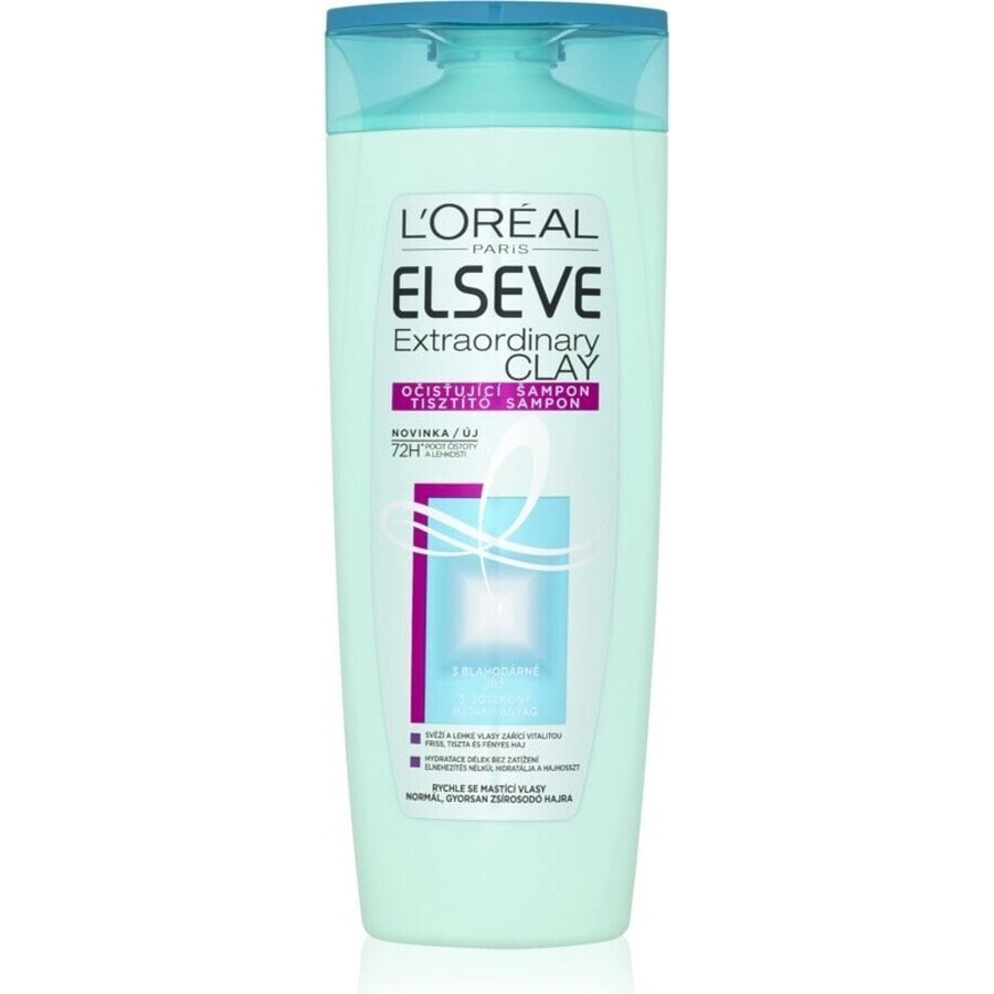 ELSÉVE Argilla Straordinaria 1×250 ml, shampoo