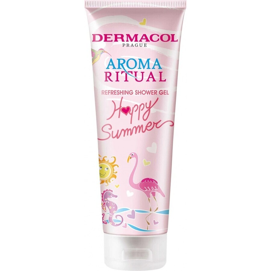 Dermacol Rituale degli aromi Gel doccia Happy Summer 1×250 ml, delicato