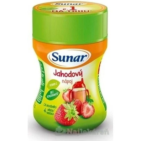 Sunar Bebida soluble de fresa 1×200 g