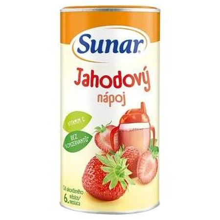 Sunar Bebida soluble de fresa 1×200 g