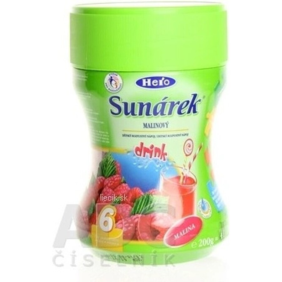 Sunar oplosbare frambozendrank 1×200 g