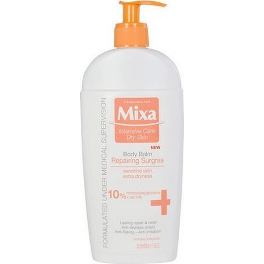 Mixa Baume surgras régénérant pour le corps 1×400 ml, lait régénérant pour le corps