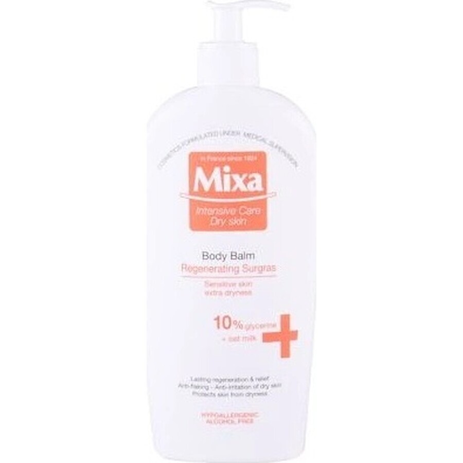 Mixa Baume surgras régénérant pour le corps 1×400 ml, lait régénérant pour le corps