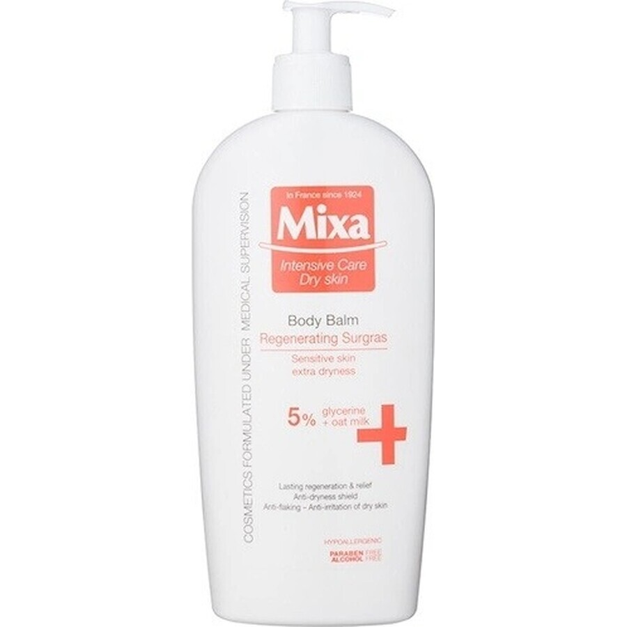 Mixa Baume surgras régénérant pour le corps 1×400 ml, lait régénérant pour le corps