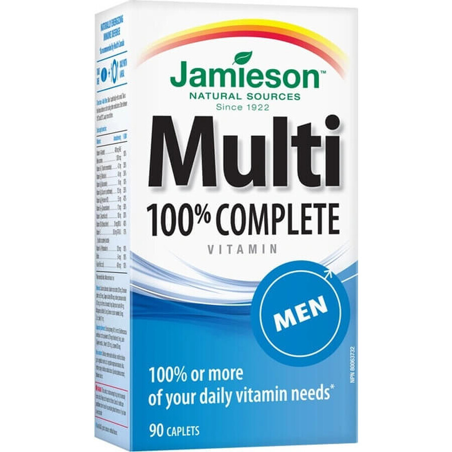 JAMIESON MULTI COMPLETE FOR MEN 1×90 tbl, voor mannen