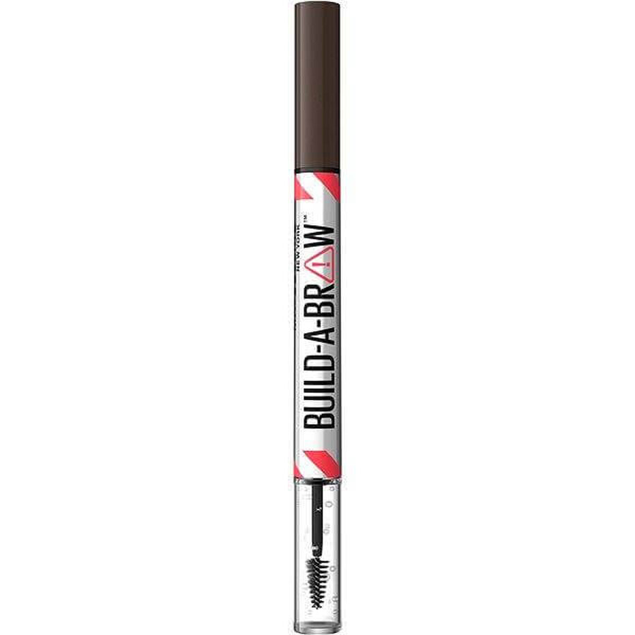 Maybelline New York Build A Brow 260 Deep Brown 1×1 Brow Marker und Gel 1×1, Brow Marker und Gel