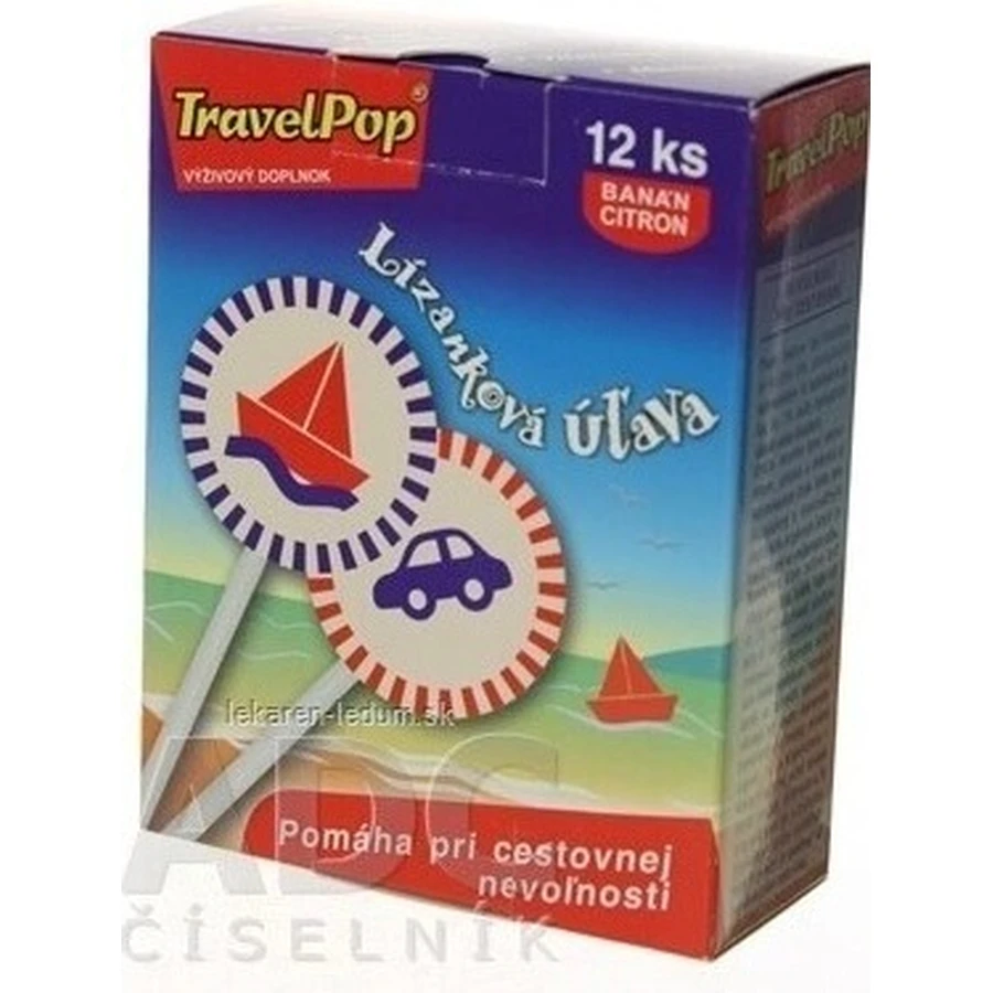 TravelPop 1×12 pz, lecca lecca