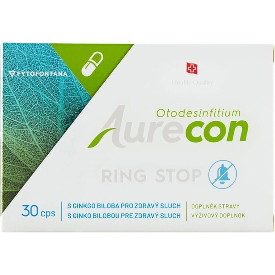 Fytofontana Aurecon Ringstop 1×30 cps, voedingssupplement