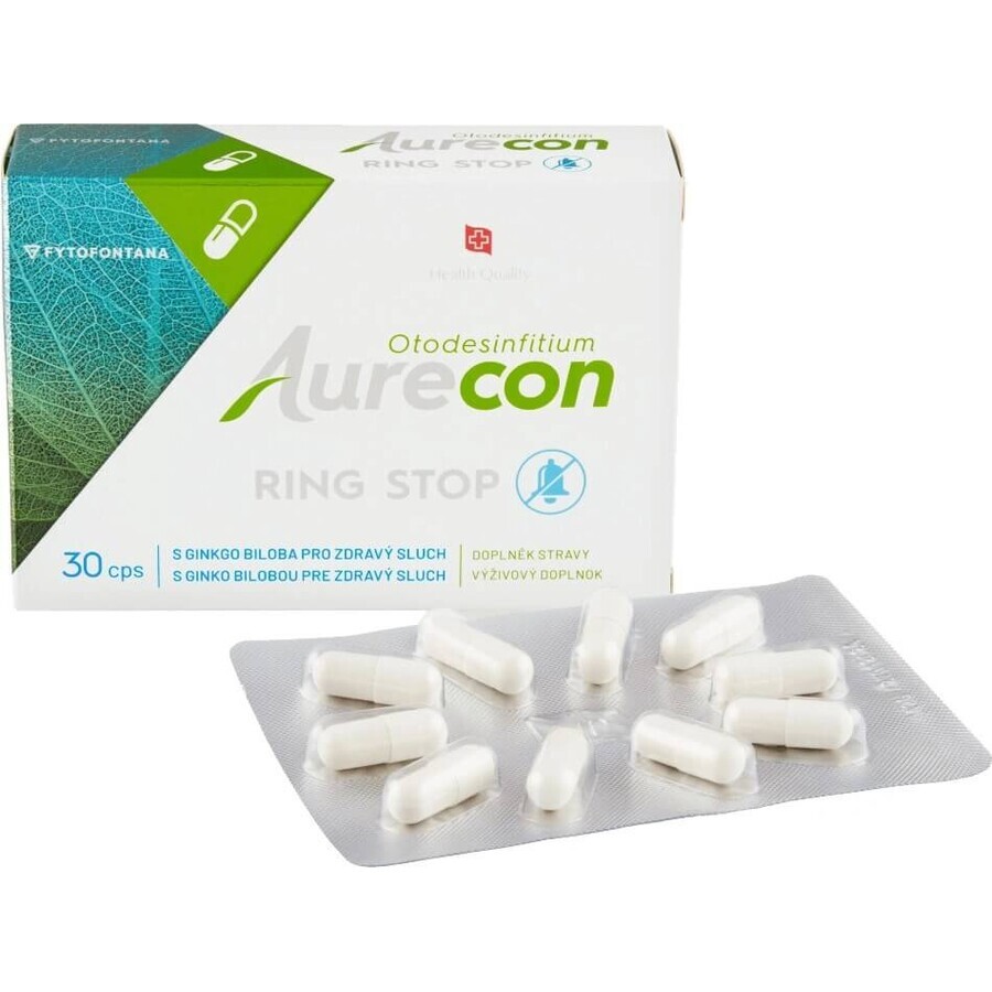 Fytofontana Aurecon Ringstop 1×30 cps, voedingssupplement