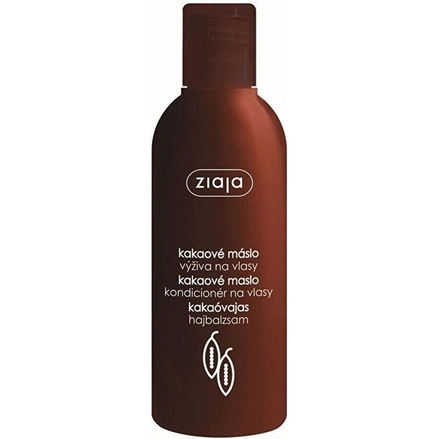 Ziaja Cacao - acondicionador suavizante para el cabello 1×200 ml, acondicionador