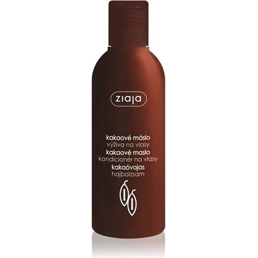 Ziaja Cacao - acondicionador suavizante para el cabello 1×200 ml, acondicionador