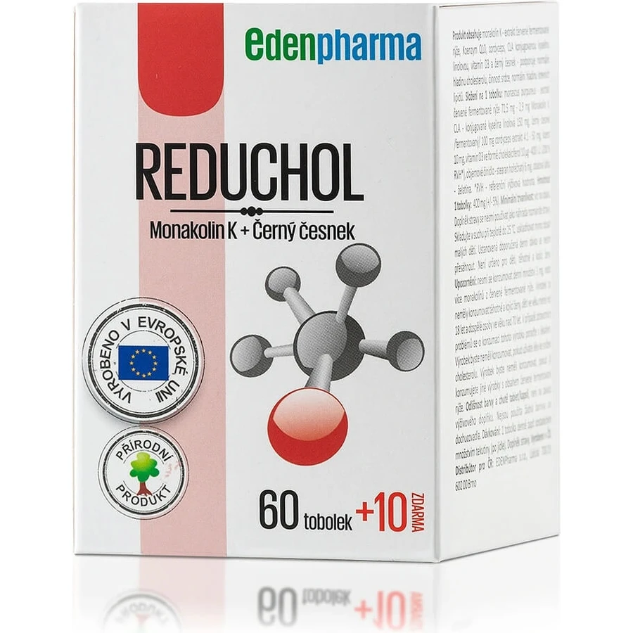 EDENPharma REDUCHOL 1×70 cps, complemento alimenticio
