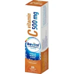 Revital vitamine C 500 mg bruisend 1×20 tbl, sinaasappelsmaak