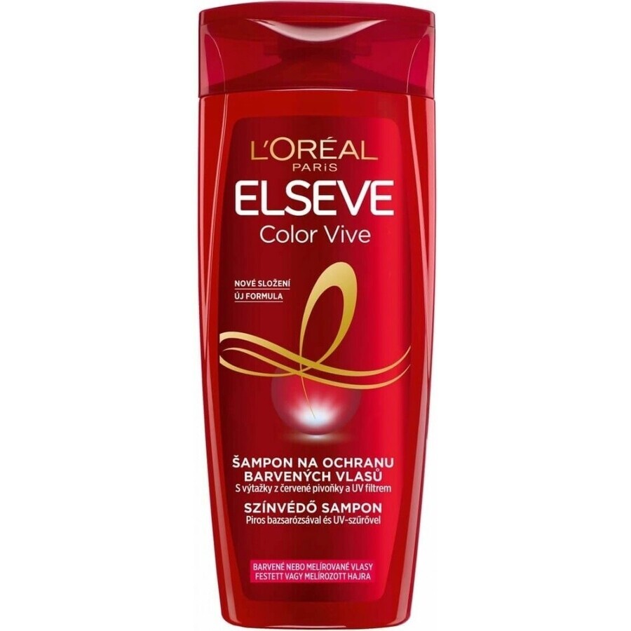 L'Oréal Paris Elseve Color Vive shampoo per capelli trattati con il colore 1×700 ml, prolunga il colore dei capelli