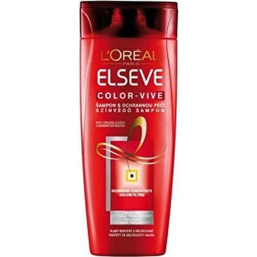 L'Oréal Paris Elseve Color Vive shampoo per capelli trattati con il colore 1×700 ml, prolunga il colore dei capelli