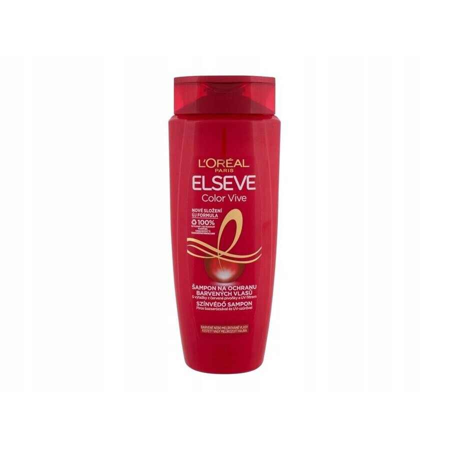 L'Oréal Paris Elseve Color Vive shampoo per capelli trattati con il colore 1×700 ml, prolunga il colore dei capelli