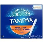 Tampax NON-PLASTIC Super Plus 18 unidades 1×18 unidades, compresas