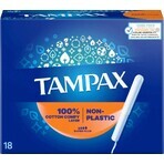 Tampax NON-PLASTIC Super Plus 18 unidades 1×18 unidades, compresas